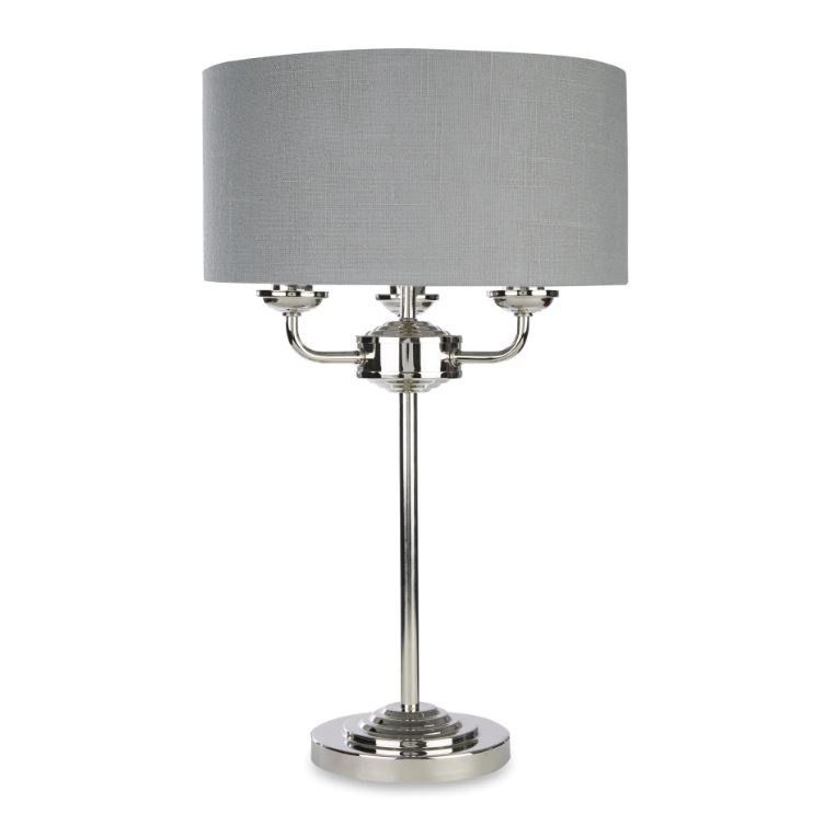 Лампа SORRENTO 52*32 (Nickel/Charcoal)