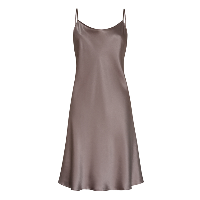 Нічна сорочка NW 2118-02 (22 Momme) Dark Grey