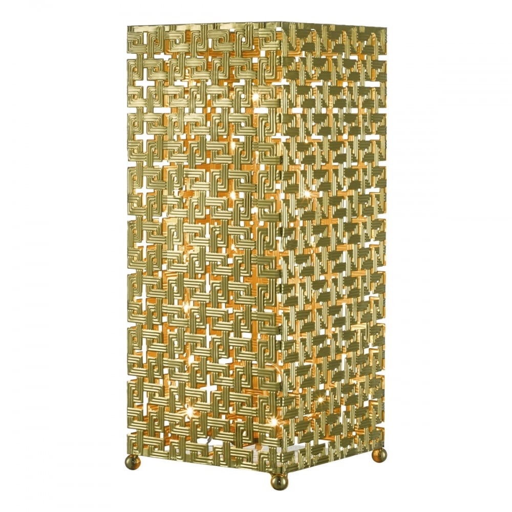 Свічник SQUARE MEDIUM 33*14*14 (Gold)