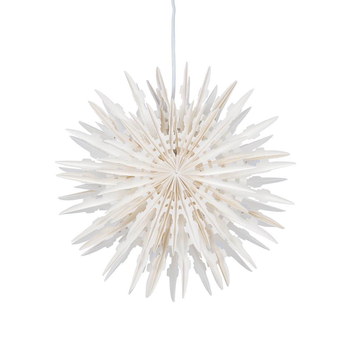 Ялинкова іграшка STAR BURST LANTERN 40 MICRO 38cm (White)