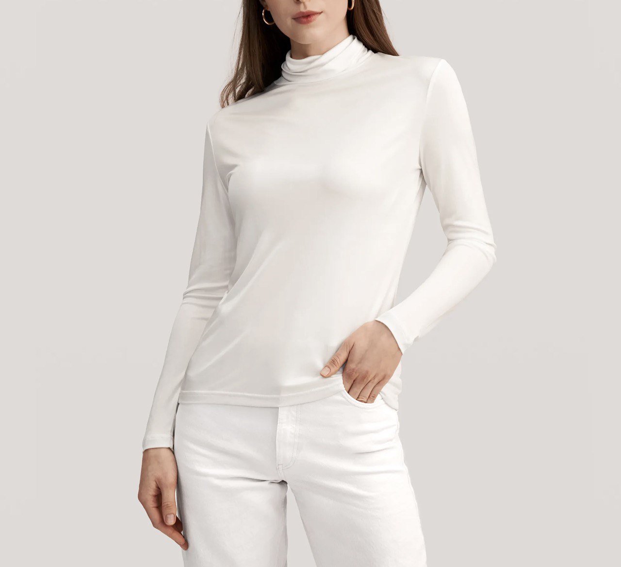 Пуловер JP 8281-04 White