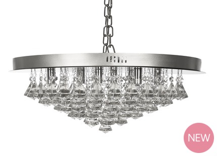 Люстра GEORGETTE 58*23,5 (Chrome)