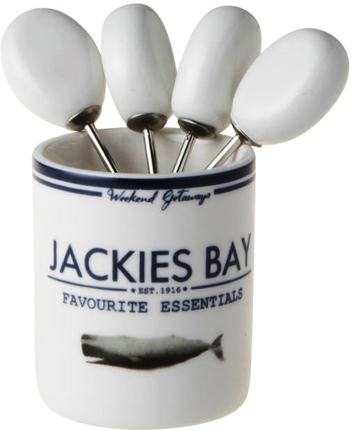 Jackies Bay набір вилочок-шпажок Giftset 4 Tapasforks with cup
