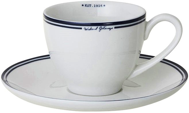 Jackies Bay чашка із блюдцем для еспресо 80 мл.