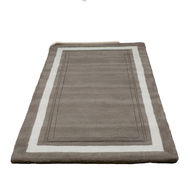 Вовняний килим трюфельного кольору Lewes TRUFFLE 200x290