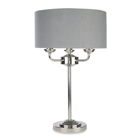 Лампа SORRENTO 52*32 (Nickel/Charcoal)