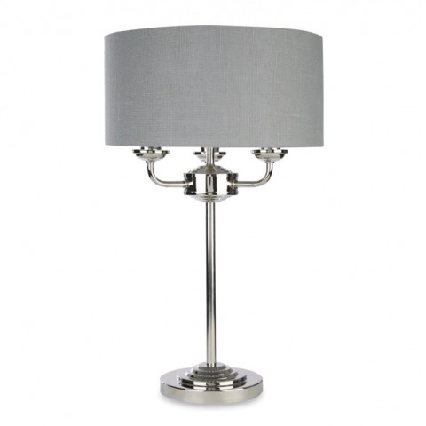 Лампа SORRENTO 52*32 (Nickel/Charcoal)