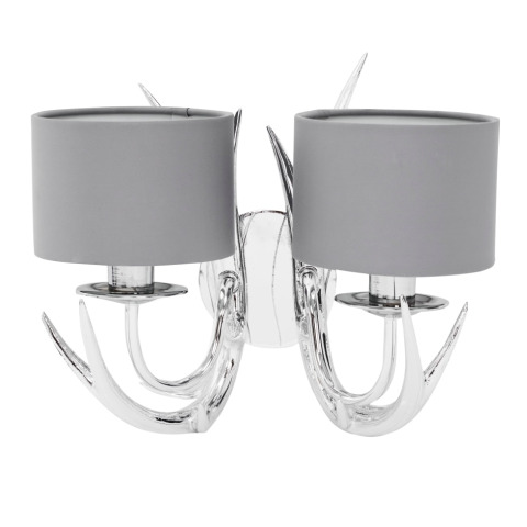 Бра MULROY 2LT WALL  26*30*20 (Chrome)