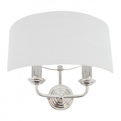 Бра SORRENTO 2LT WALL 25*35*18,5 (Polished Nicke/Silver)