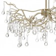 Люстра увигляді гілочок верби на 53 лампочки WILLOW 3 LIGHT CHANDELIER CHAMPAGNE