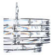 Люстра NOLA 27-100*41 (Polished Chrome/Clear)
