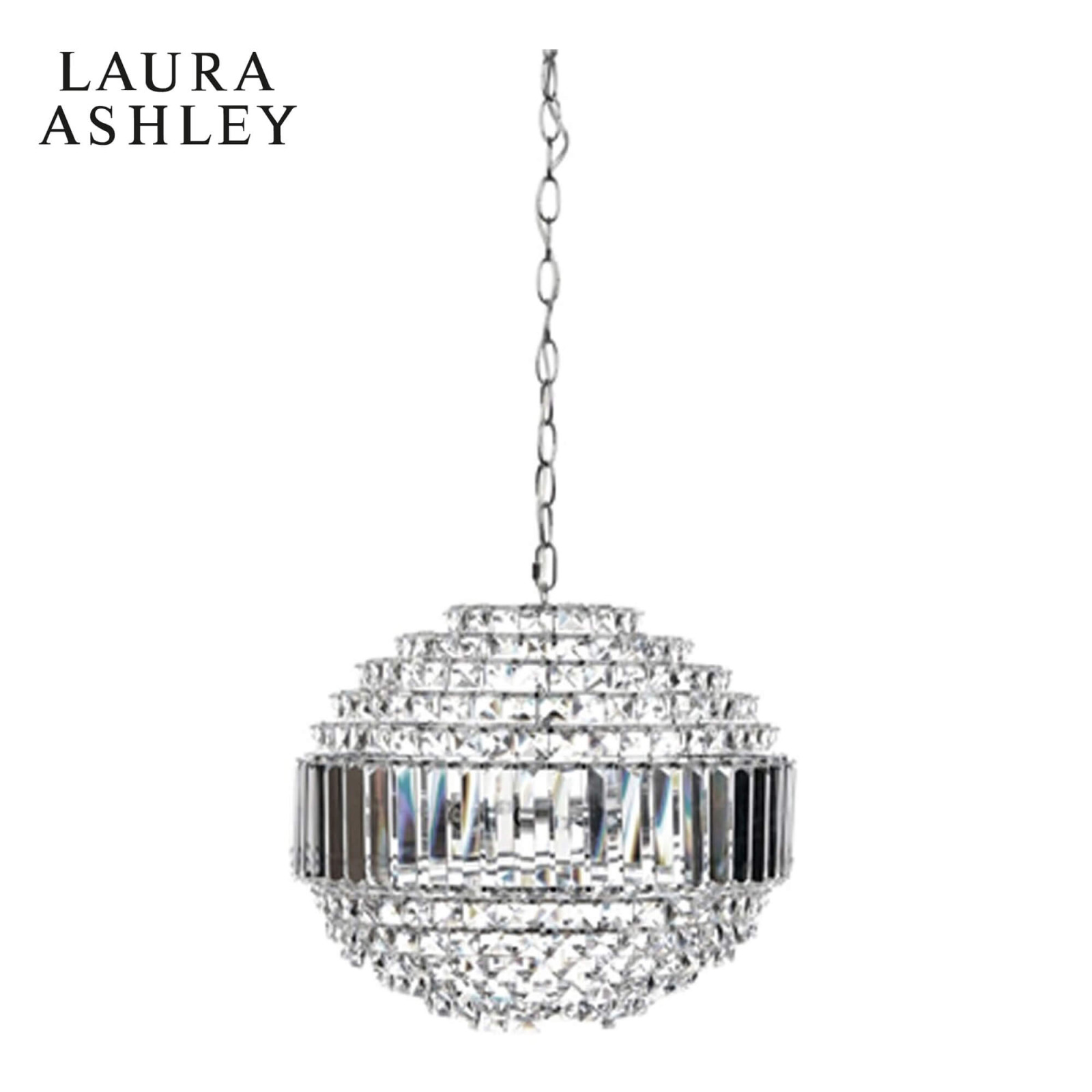 Люстра VIENNA GLOBE 5LT 36*40 (Polished Chrome/Clear)