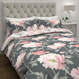 Набір постілі PEONIES KG 230*220, 50*75 set of-2 (Dark Smoke) Набір постілі PEONIES KG 230*220, 50*75 set of-2 (Dark Smoke)