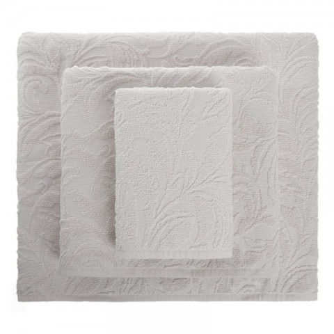 Рушник для рук FOWEY SCULPTED 50*90 (Silver)