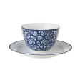 Чашка з блюдцем SWEET ALYSSUM Cup 260ml and Saucer Ø15 (Blue)
