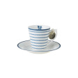 Чашка з блюдцем CANDY STRIPE ESPRESSO CUP 6*6, 90ml & SAUCER Ø12 (Blue) Чашка з блюдцем CANDY STRIPE ESPRESSO CUP 6*6, 90ml & SAUCER Ø12 (Blue)