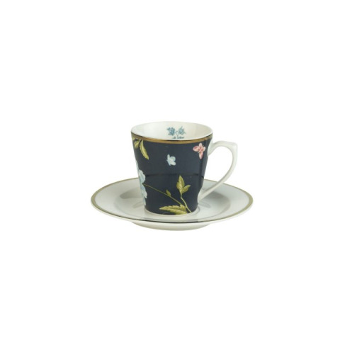 Чашка з блюдцем HERITAGE Cup Espresso 90ml. and Saucer Ø12 (Midnight)