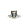 Чашка з блюдцем HERITAGE Cup Espresso 90ml. and Saucer Ø12 (Midnight)