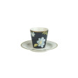 Чашка з блюдцем HERITAGE Cup Espresso 90ml. and Saucer Ø12 (Midnight)