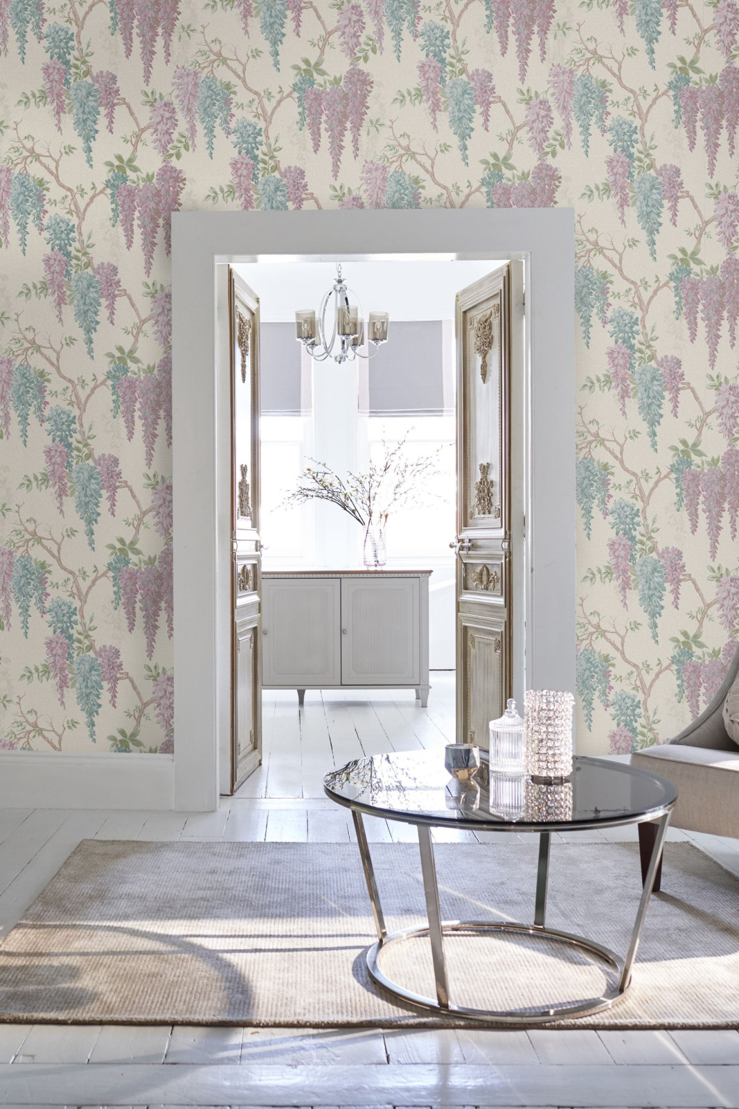 Шпалери станд. WISTERIA GARDEN (Duck Egg)