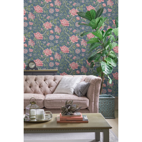 Шпалери станд. TAPESTRY FLORAL (Dark Seaspray)