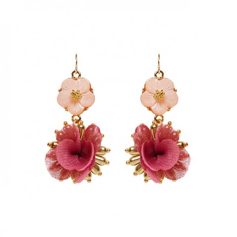 Біжутерія JW 10067P Pink/Gold