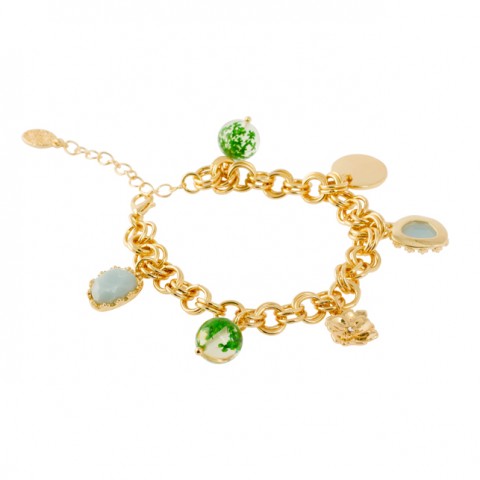 Біжутерія JW 10531 Light Blue/Gold