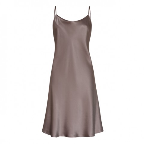 Нічна сорочка NW 2118-02 (22 Momme) Dark Grey