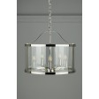 Стильна люстра з хромованого металу HARRINGTON 5 LIGHT PENDANT POLISHED NICKEL