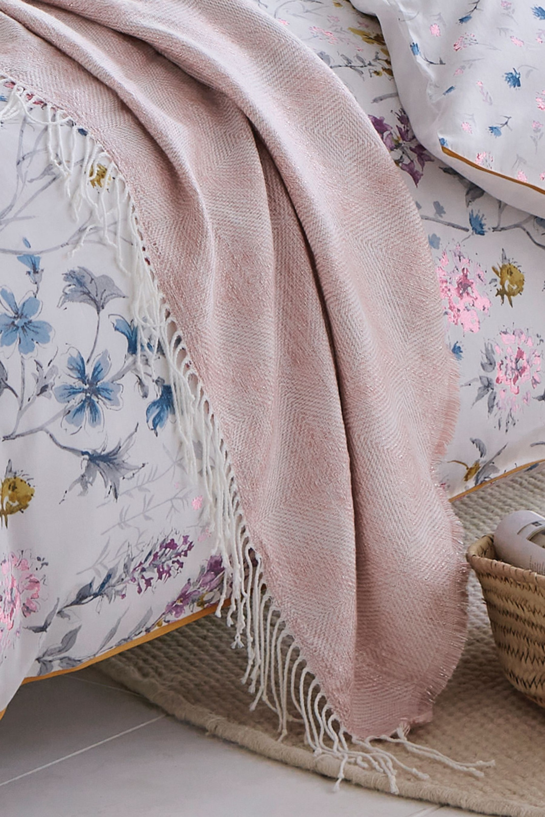 Плед PAYTON 127*152 (Dark Blush)