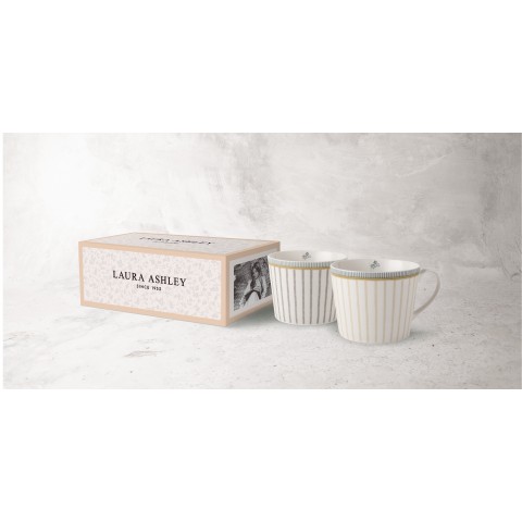Набір чашок SET OF 2 MUGS IN GIFTBOX 300ml (Multi Stripe)