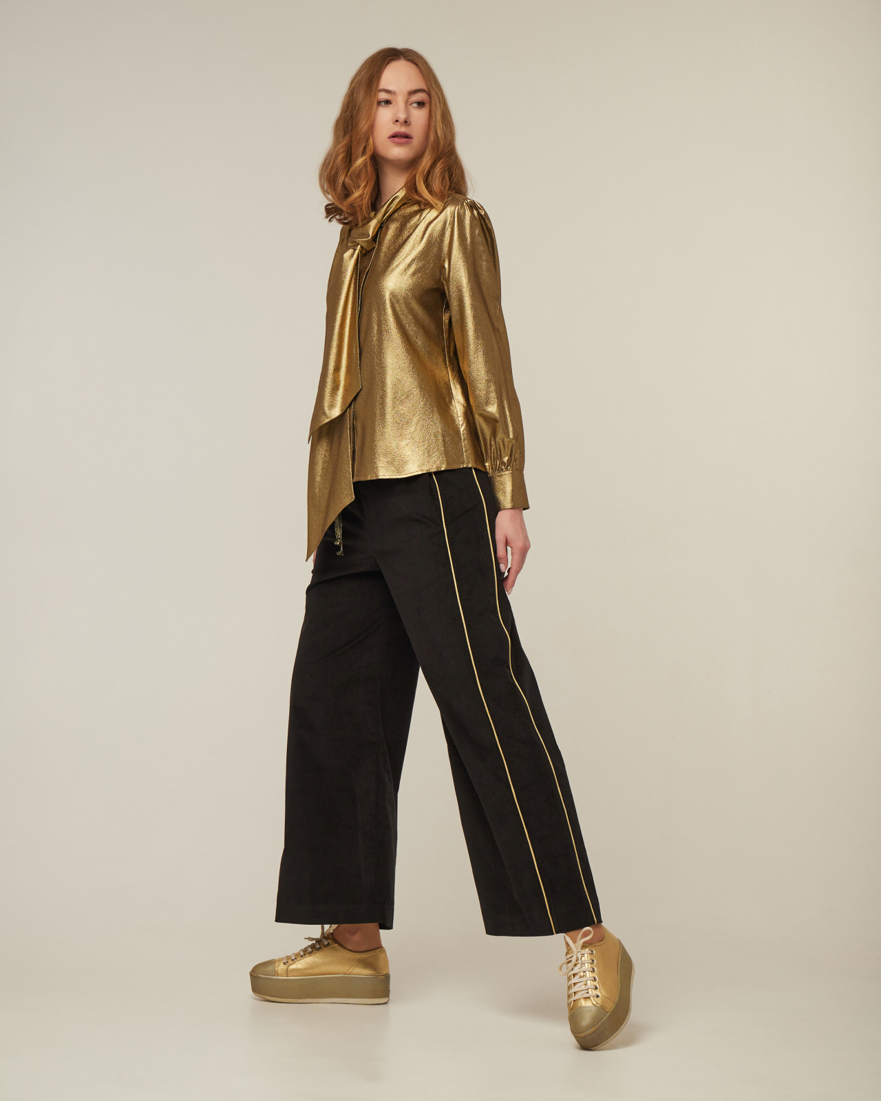 Блуза BL 9825-348 Gold