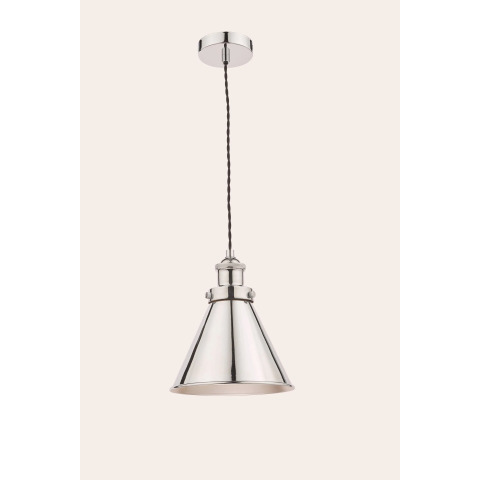 Люстра RUFUS 1LT 130cm wire Ø18 (Polished chrome)