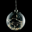 Ялинкова іграшка GLASS BALL LED MED Ø14 (White/Pearl)