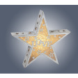 Декор - зірка WOODEN STAR WITH LOVE DESIGN LED 43*7,5 (White)