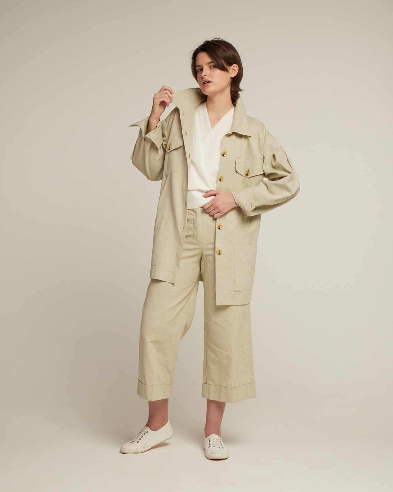 Штани TR 001/2 KA Lonetta green