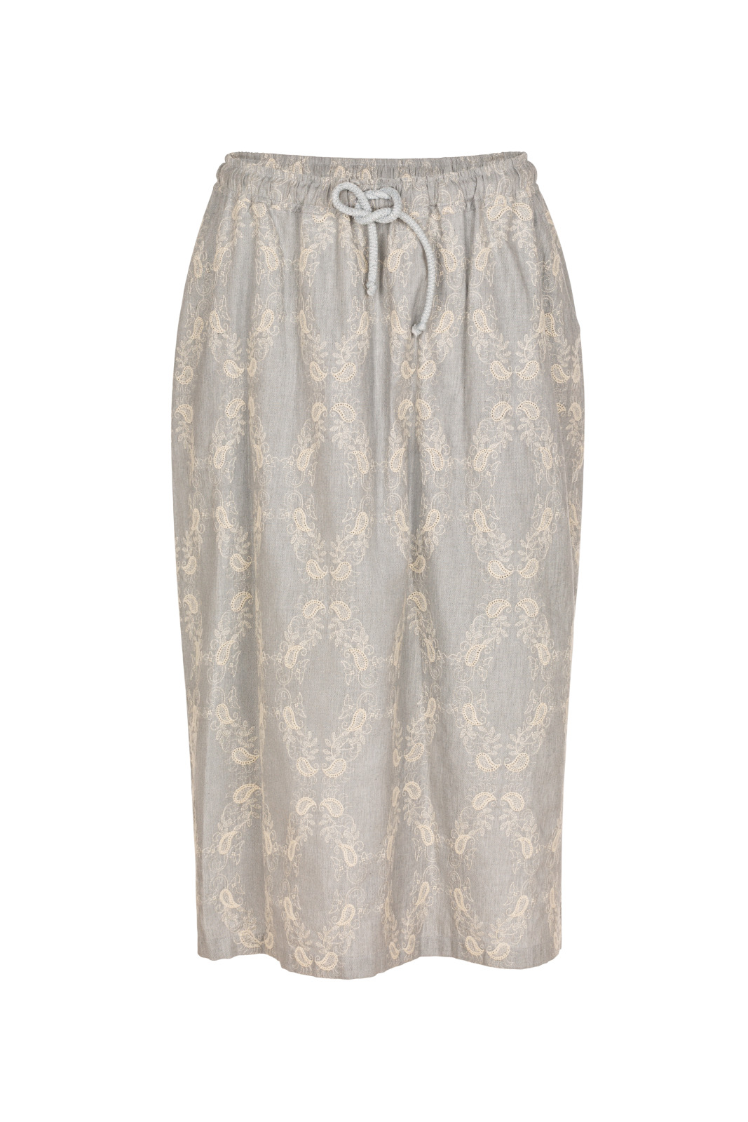 Спідниця MS 003 KA Grey embroidery
