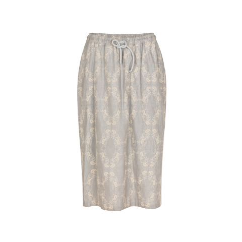 Спідниця MS 003 KA Grey embroidery