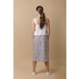 Спідниця MS 003 KA Grey embroidery