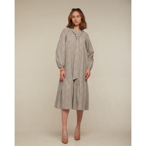 Сукня MD 004/2 KA Turquoise paisley (Liberty)