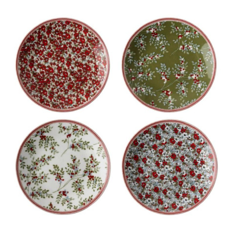 Набір 4-х тарілок STOCKBRIDGE Giftset 4 PETIT Ø12 (Multi 4 colors)