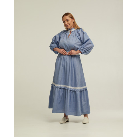 Сукня MD 201 KA Azulino Dobby