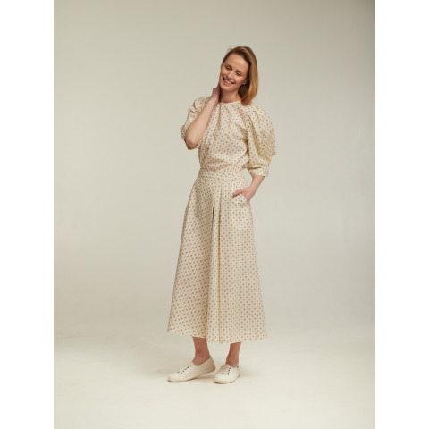 Спідниця MS 001/4 KA Cream/Navy