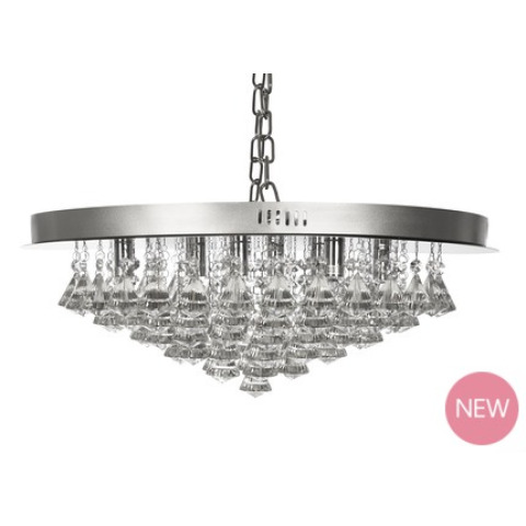 Люстра GEORGETTE 58*23,5 (Chrome)