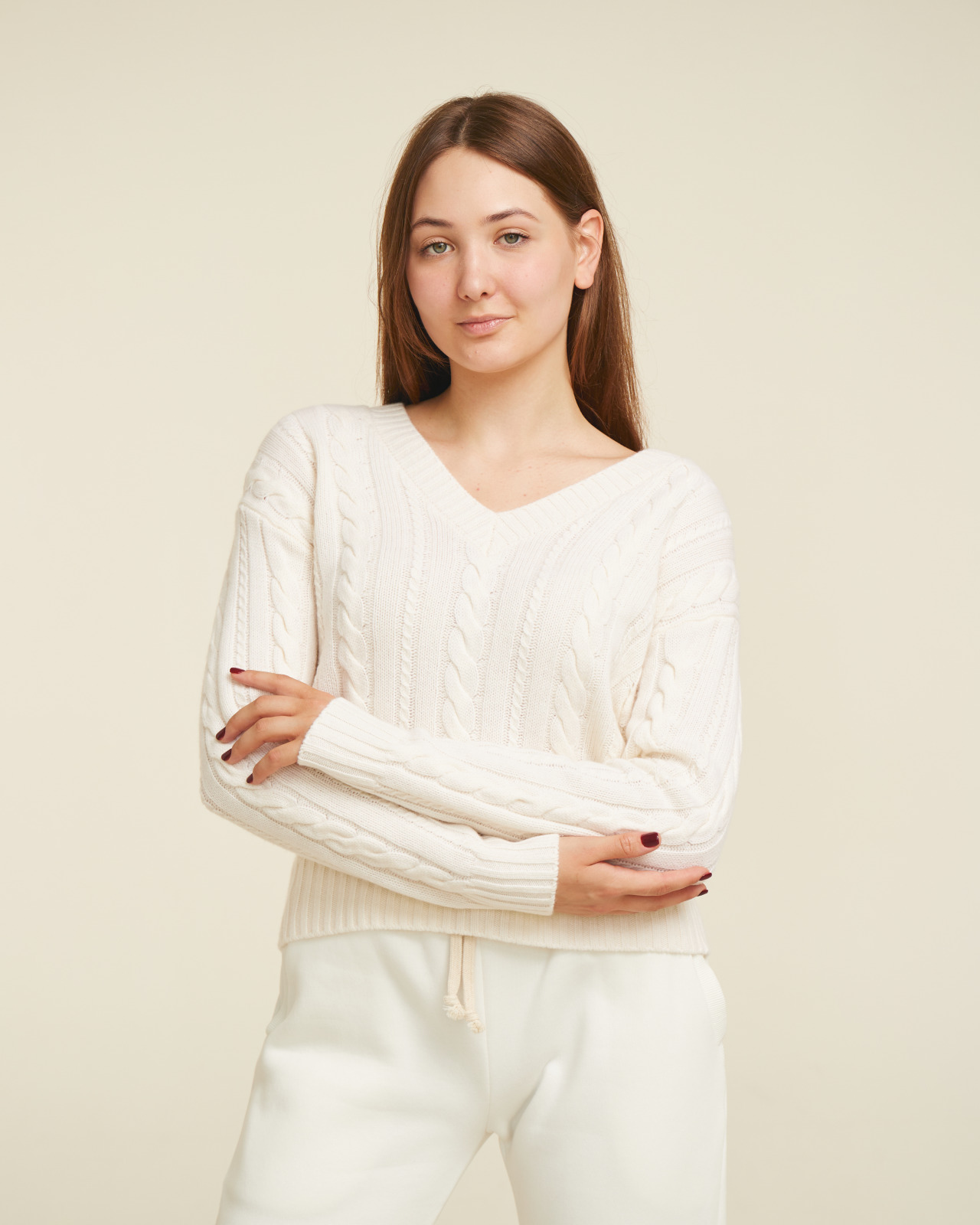 Пуловер JP 8325-04 White