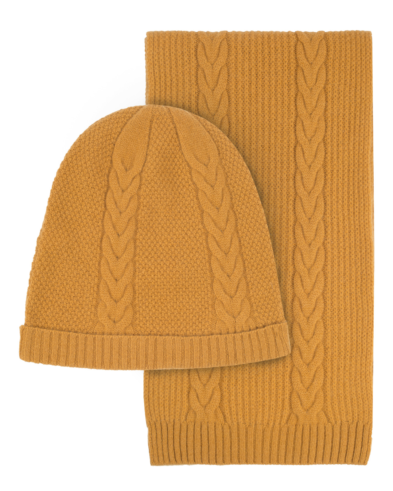 Набір шапка та шарф SH 6237-W08 Orange