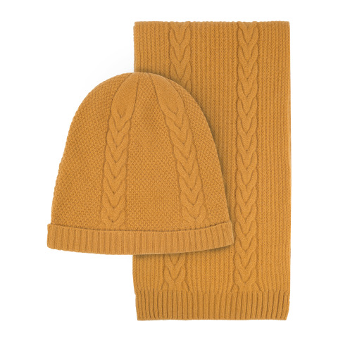 Набір шапка та шарф SH 6237-W08 Orange