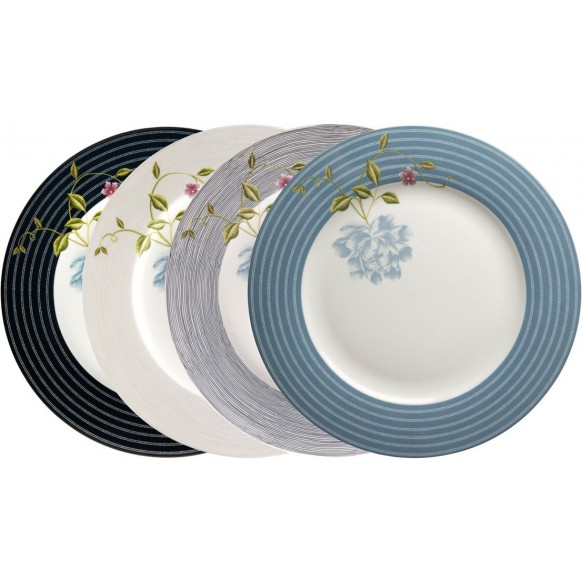 Набір 4-х тарілок HERITAGE Giftset 4 Plates Ø26 (Multi)