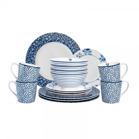 Сервіз з 16 предметів BLUEPRINT Giftset 16 Pcs (Blue)