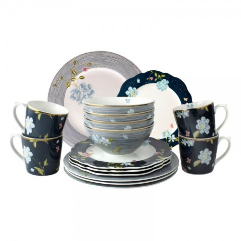 Сервіз з 16 предметів HERITAGE Giftset 16 Pcs (Blue grey)